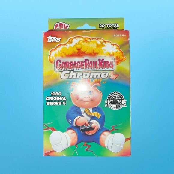 Topps 2022 Garbage Pail Kids Chrome Hanger Box 20 Cards Series 5 OPEN BOX - Picture 4 of 12